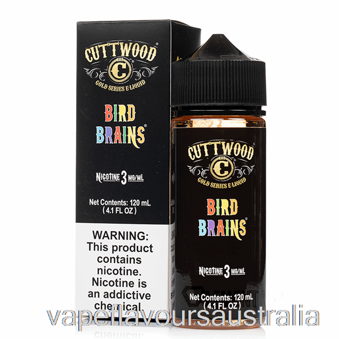 Vape Australia Bird Brains - Cuttwood E-Liquid - 120mL 0mg